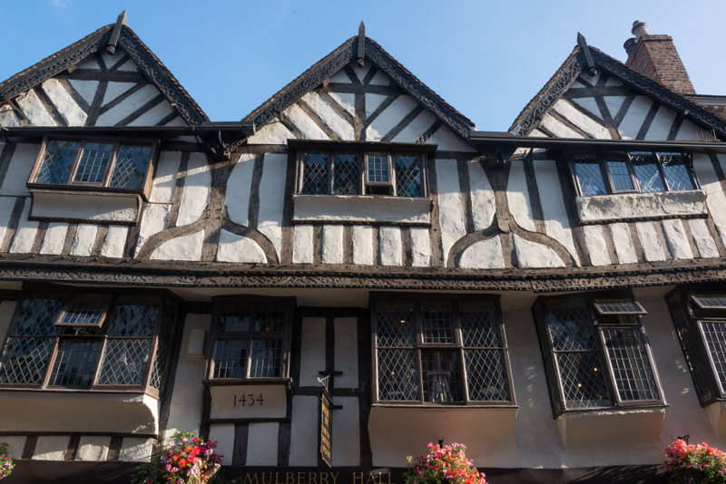 Shops on Swinegate, York.